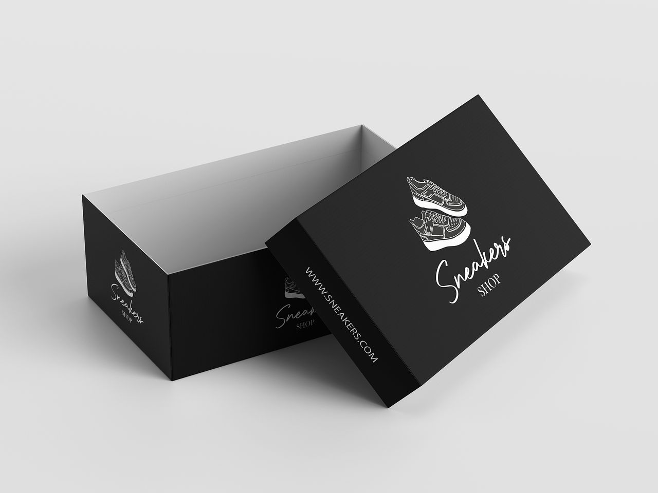 Boite baskets Sneakers Shop (Boutique éphemère)
