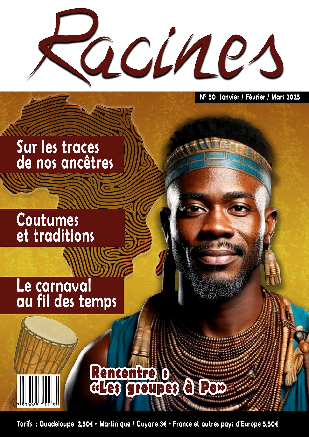 Couverture magazine