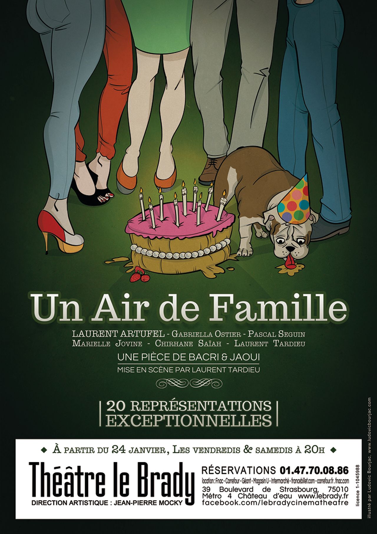 Illustration Affiche Un Air de Famille