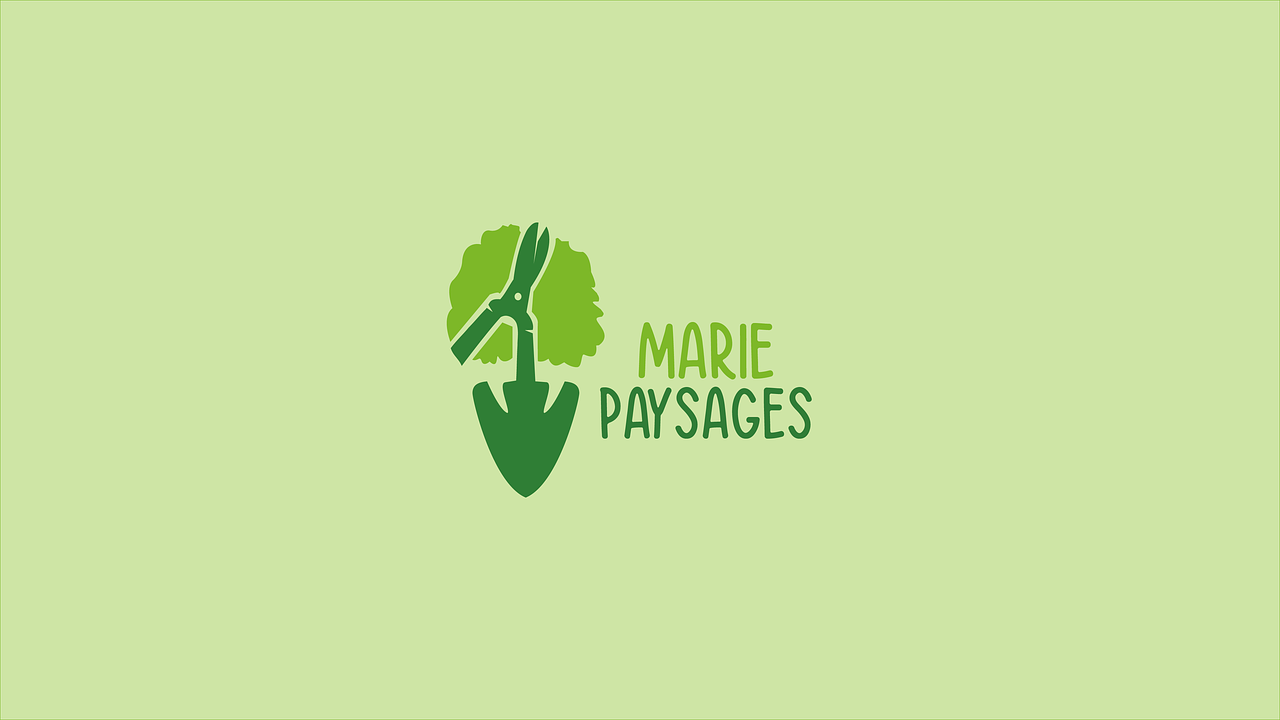 Logo paysagiste Marie Paysages