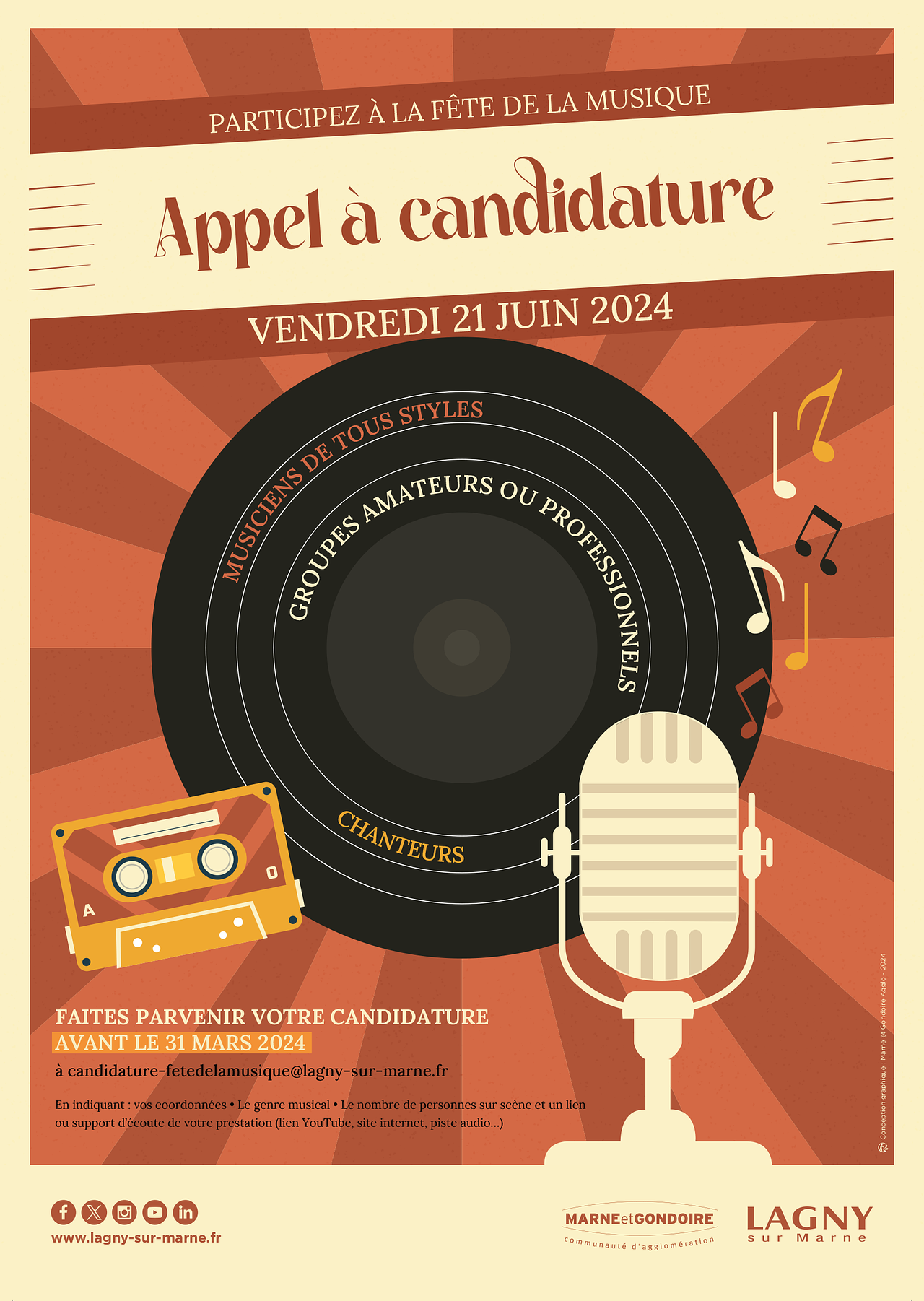 Affiche fête de la musique