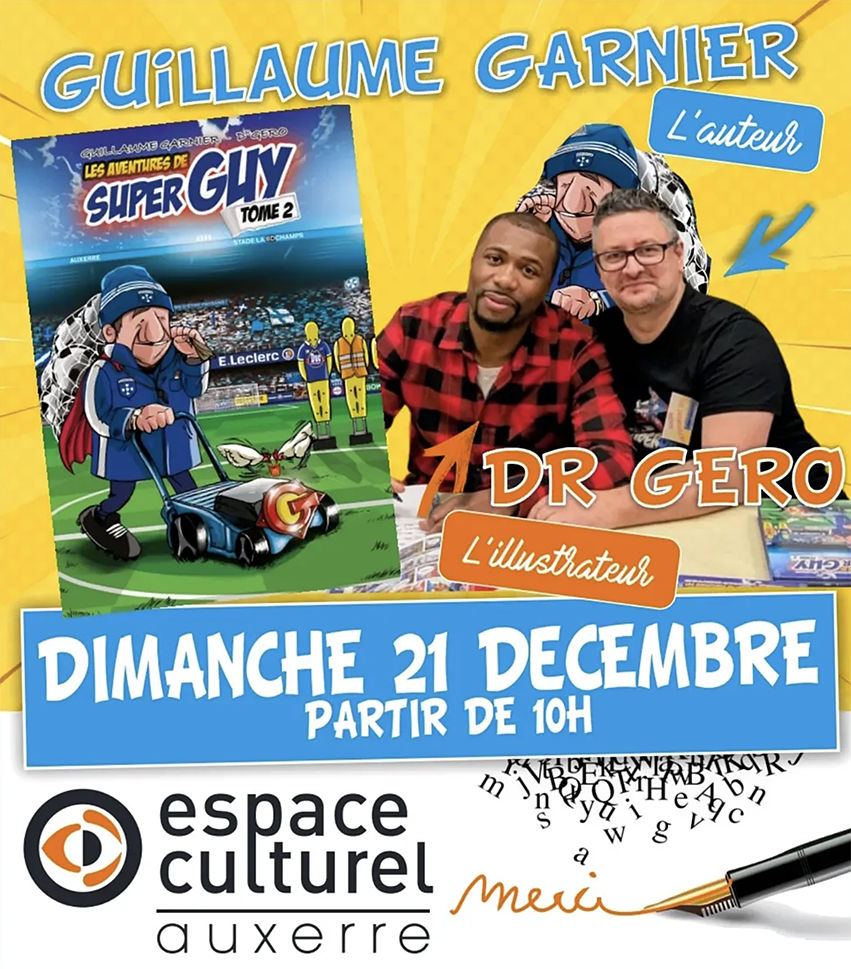 Ma BD en séance dédicace !