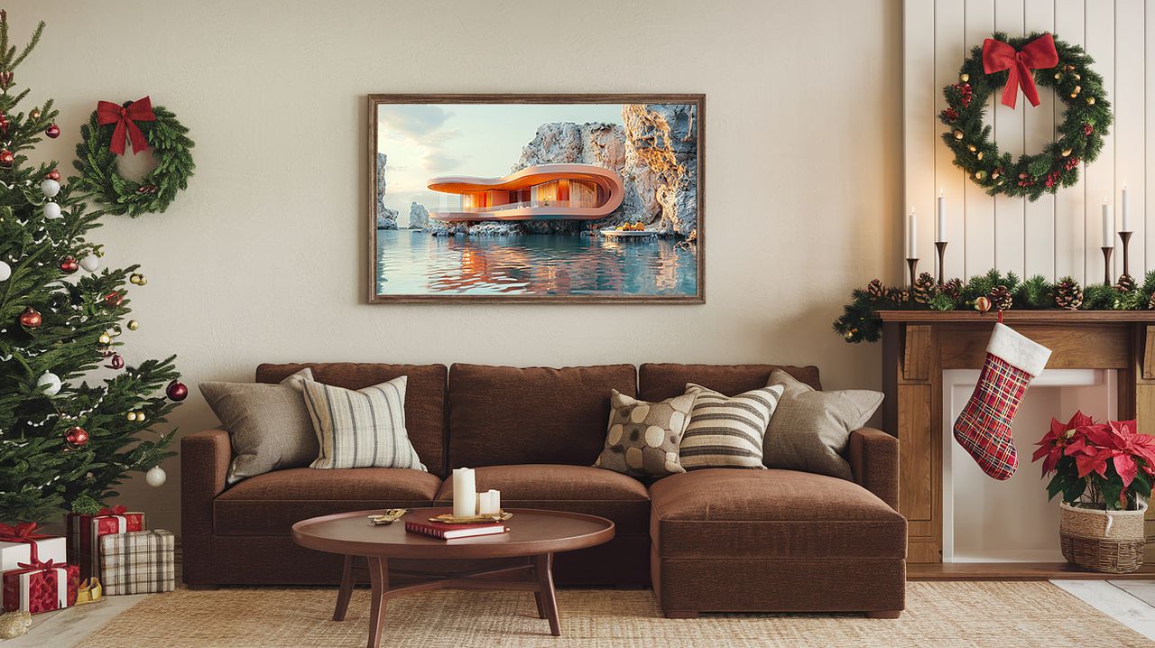 Mockup pour la vente d'un tableau/image