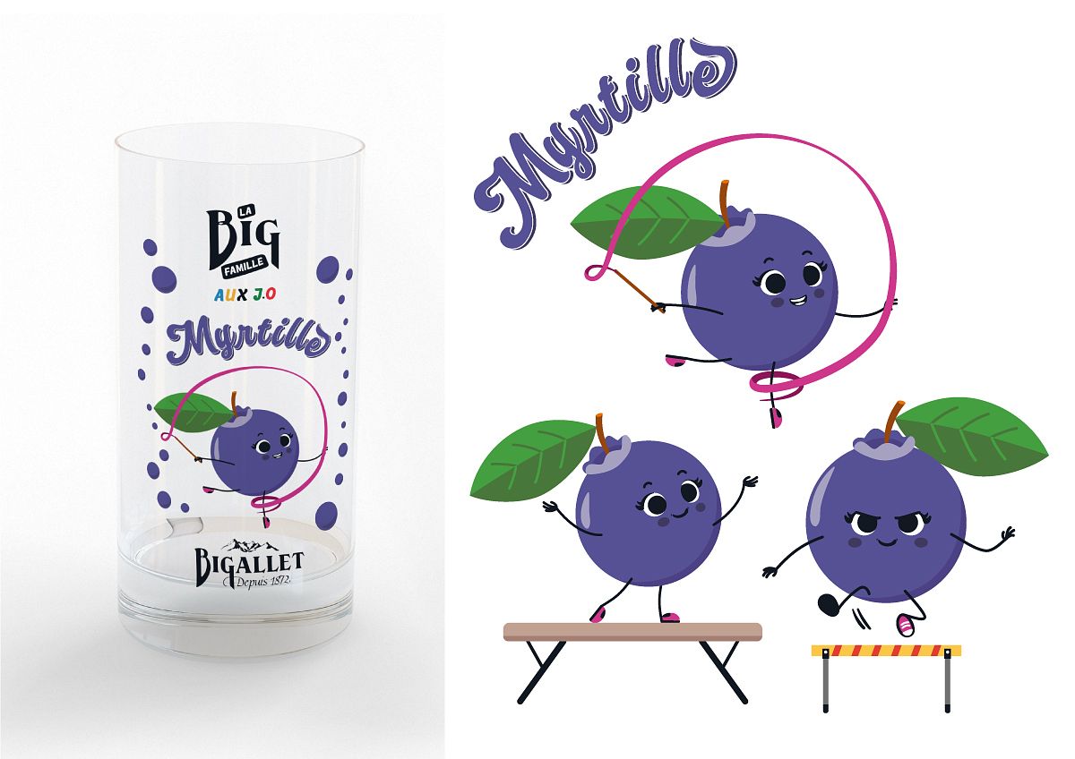 Illustrations pour Bigallet