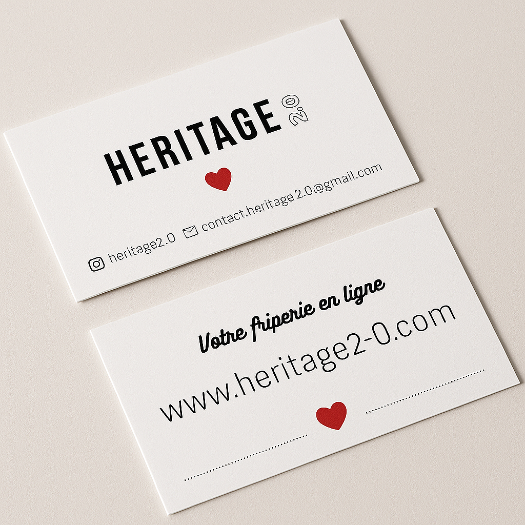 Carte de visite Heritage2.0