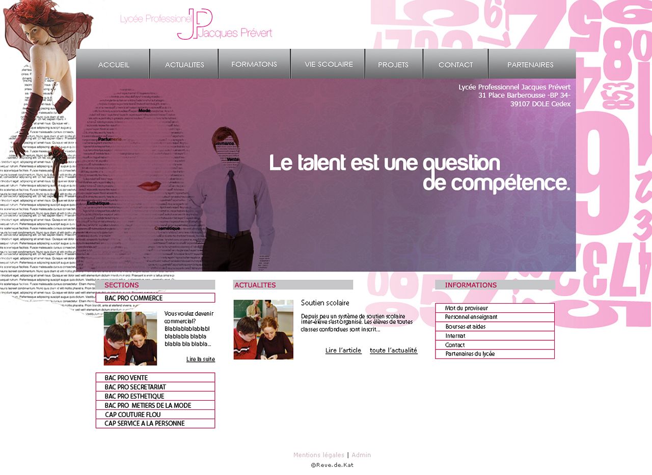 Website Lycée