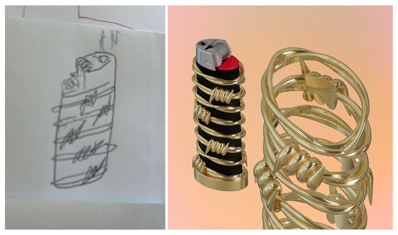 Design Joailler pour RAKSHA