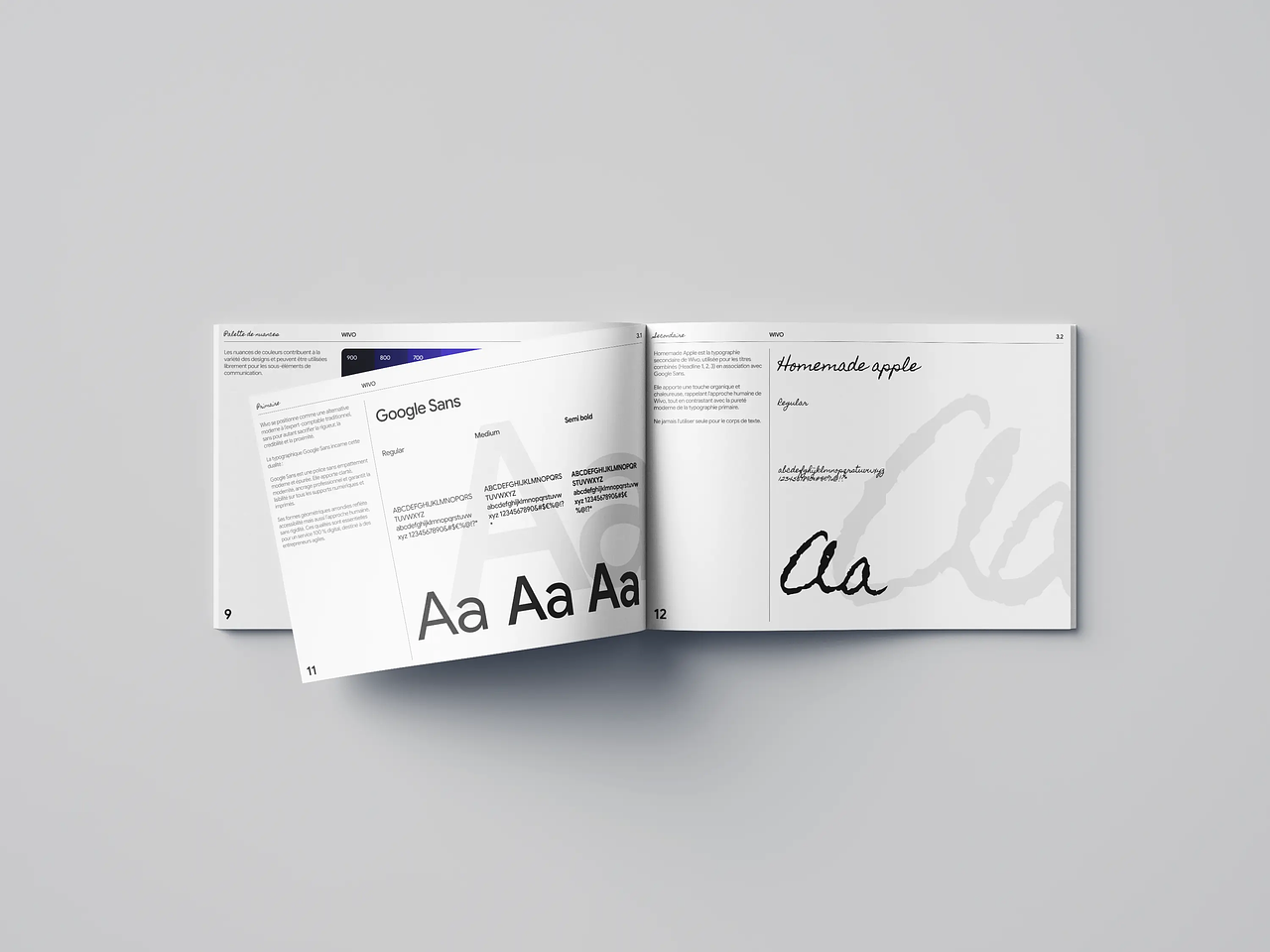 Charte graphique Wivo