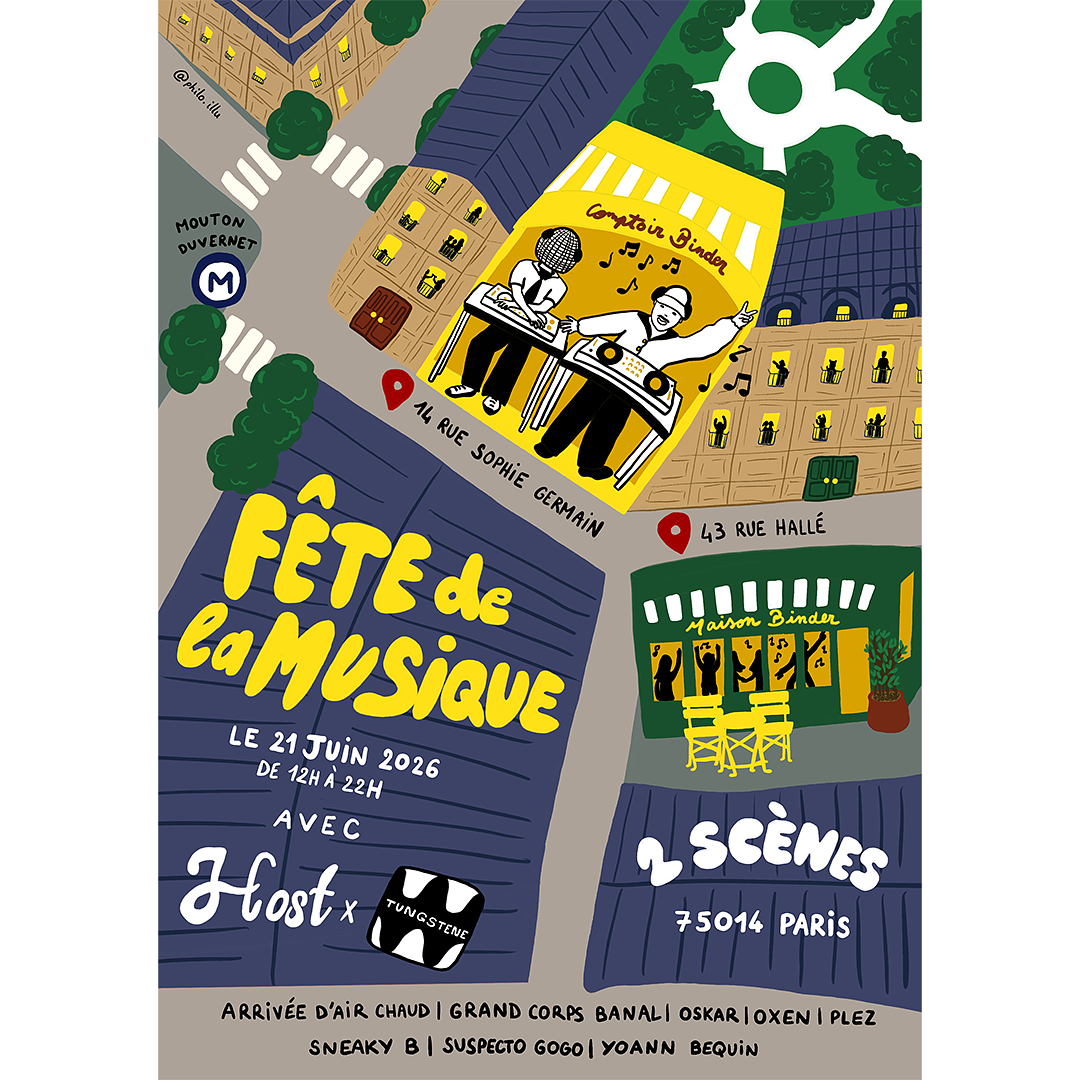 Affiche Fête de la musique