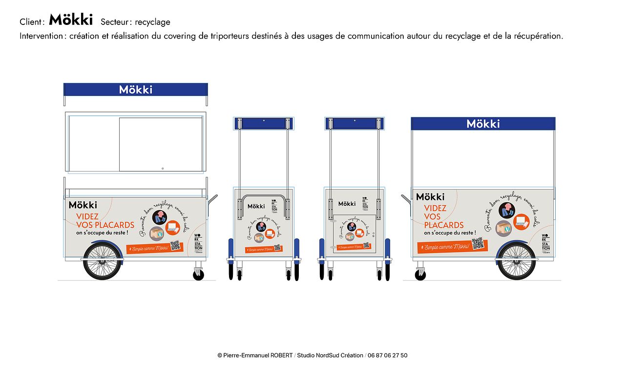 Covering de triporteurs pour Mökki