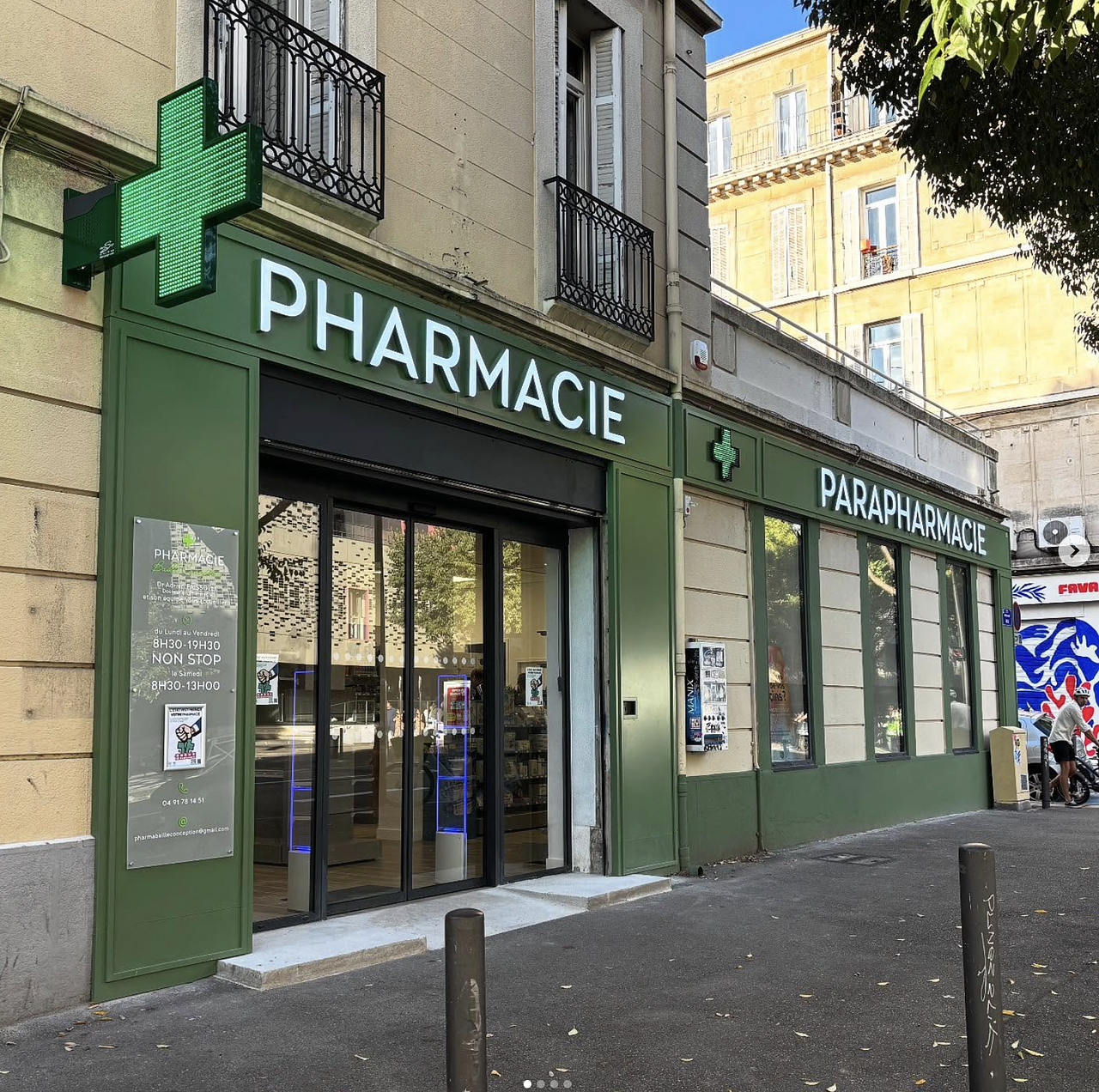 Enseigne de Pharmacie Baille Conception