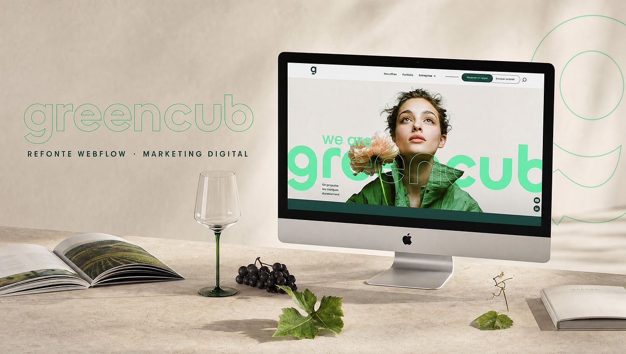 Greencub · Agence marketing pour le secteur