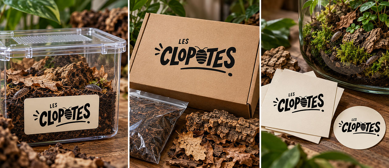 Les Clopotes — Création de logo pour une marque d’