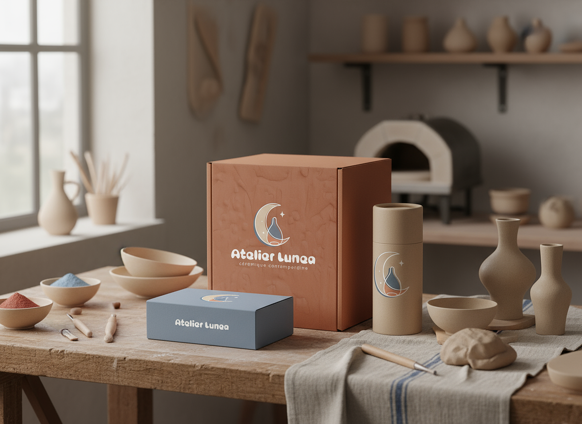 Atelier Lunea Packaging
