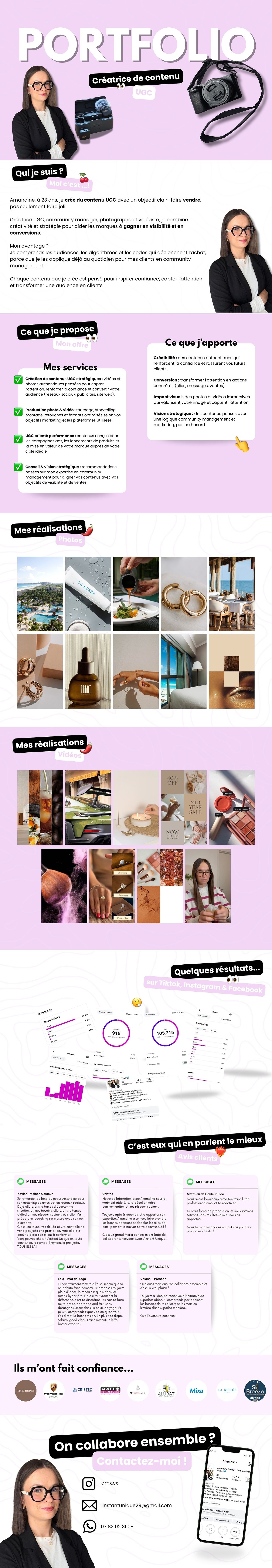 Portfolio UGC