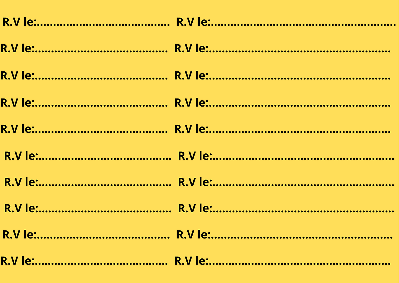 Verso Carte de Rv