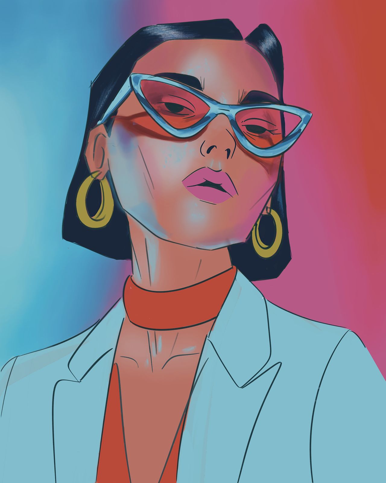 Illustration éditoriale personnalisée