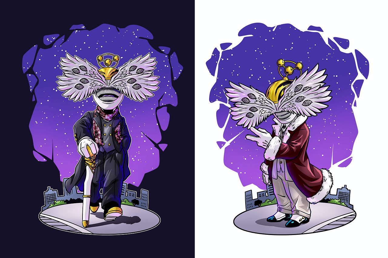 Concept character design illustration digitale