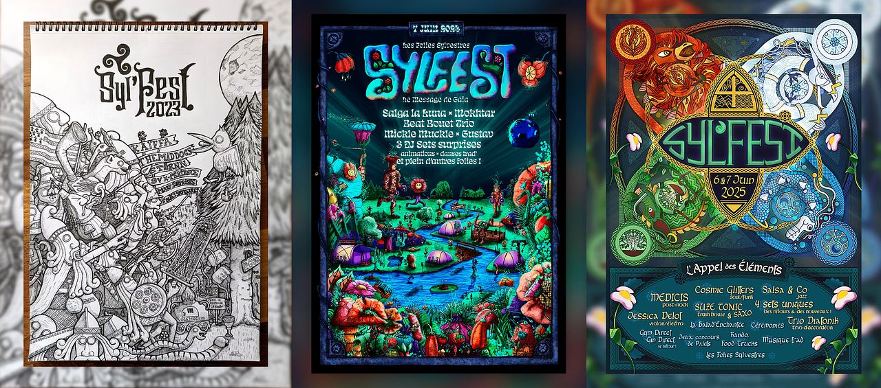 Affiches de festival