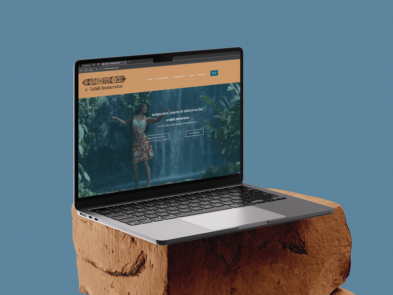 Site internet e-tahiti immersion