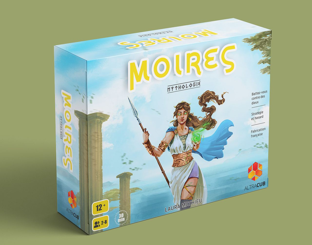 Illustration boîte de jeu de société