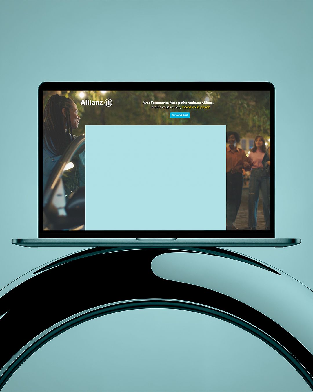 Habillage site web