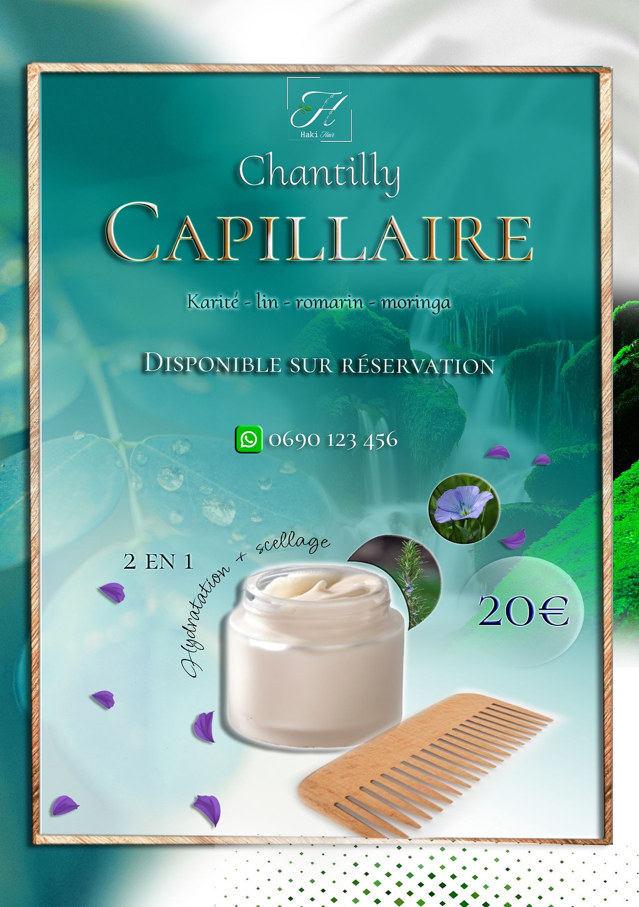 Flyer produit naturel