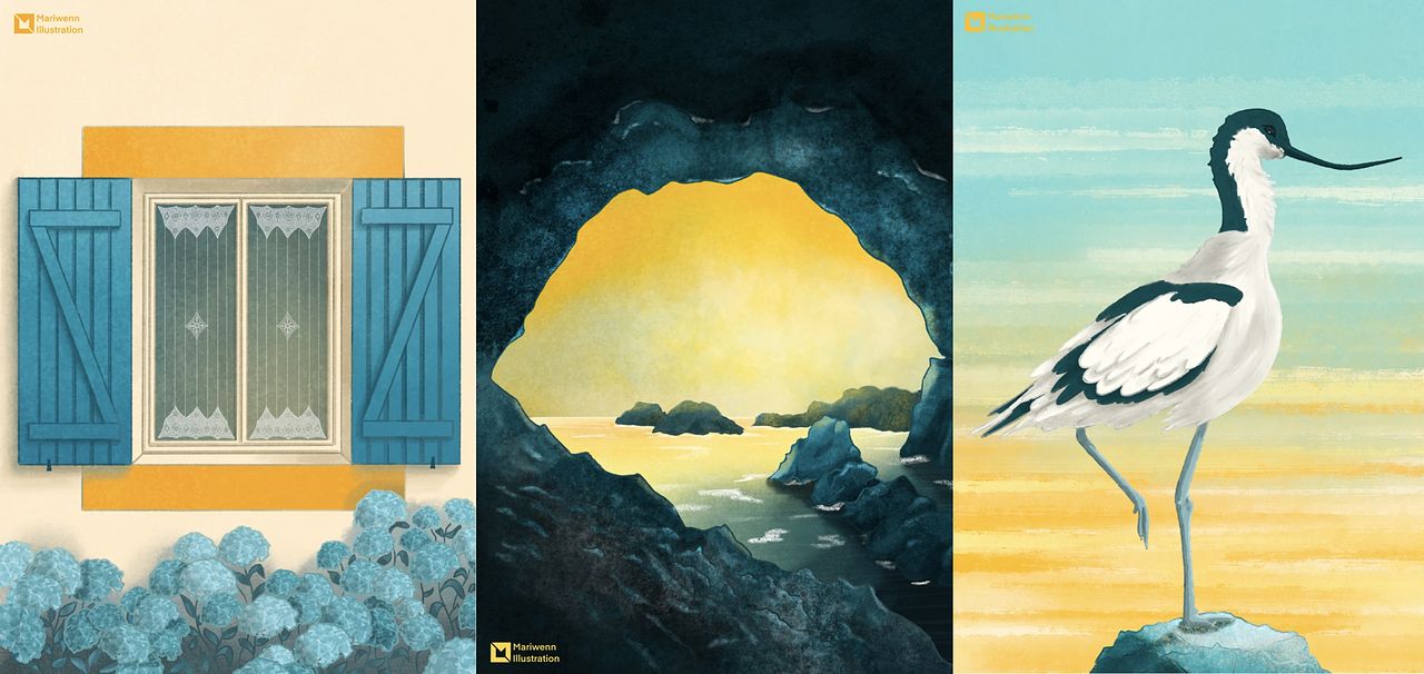 Sérieux d’illustration