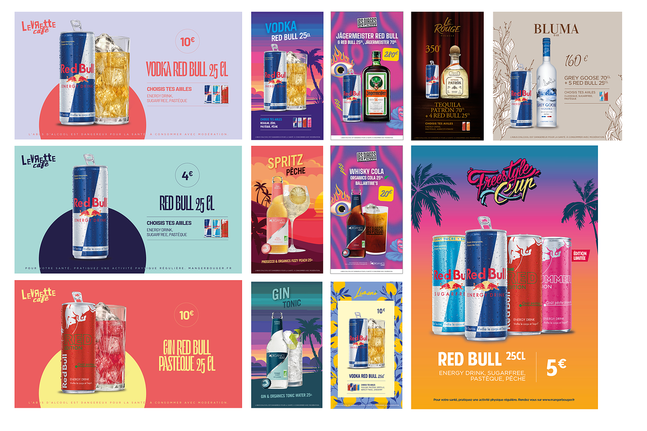 Visuels pour Red Bull