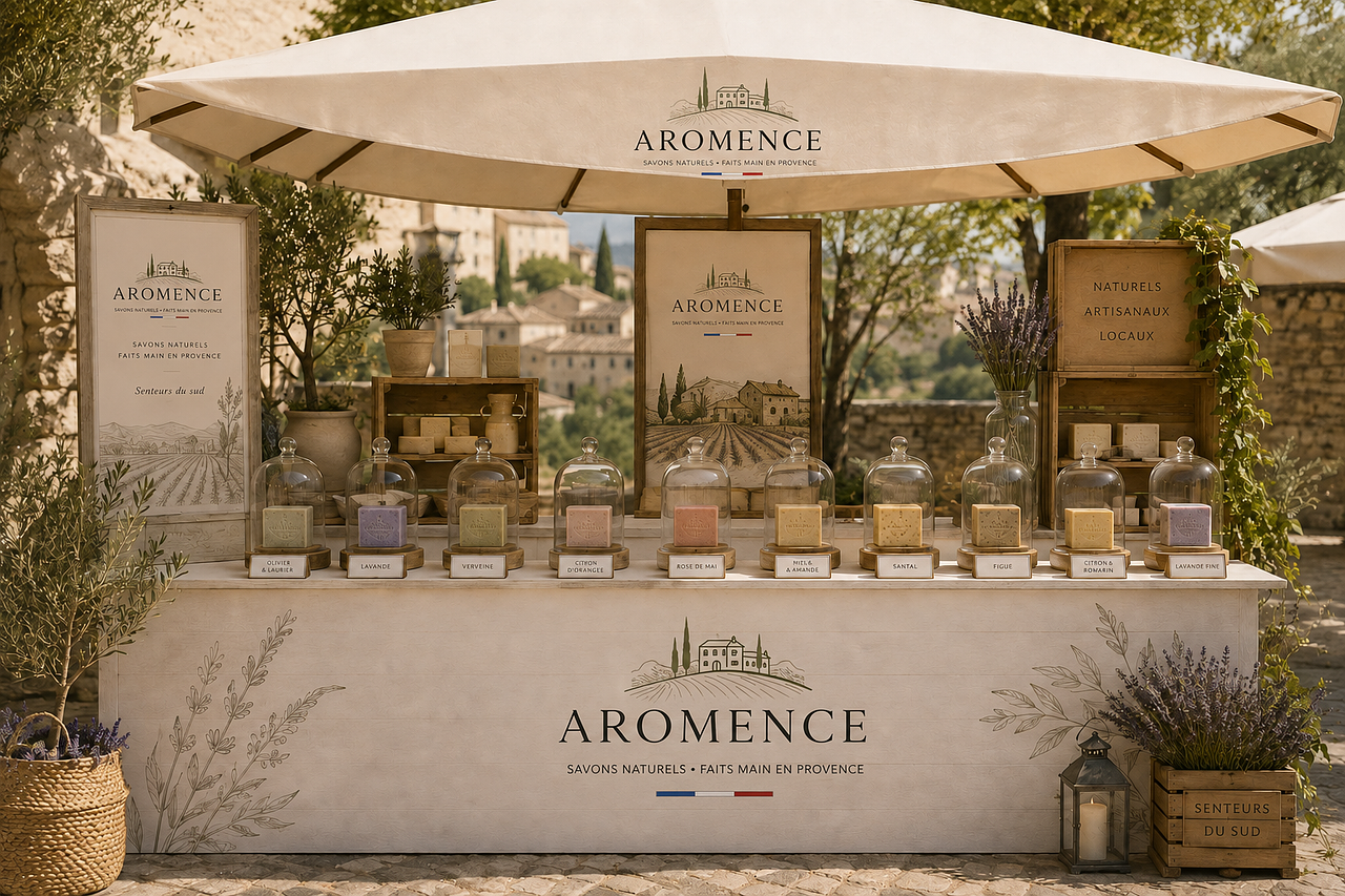 Aromence stand