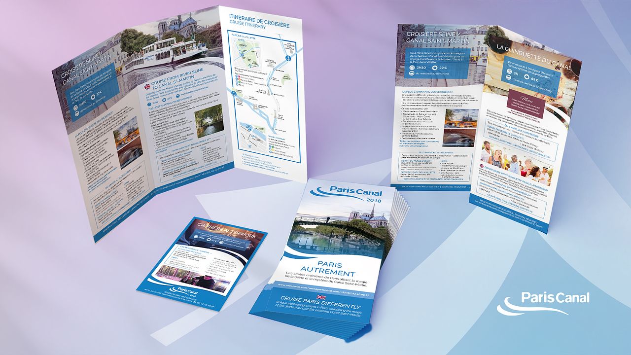 Plaquette Paris Canal