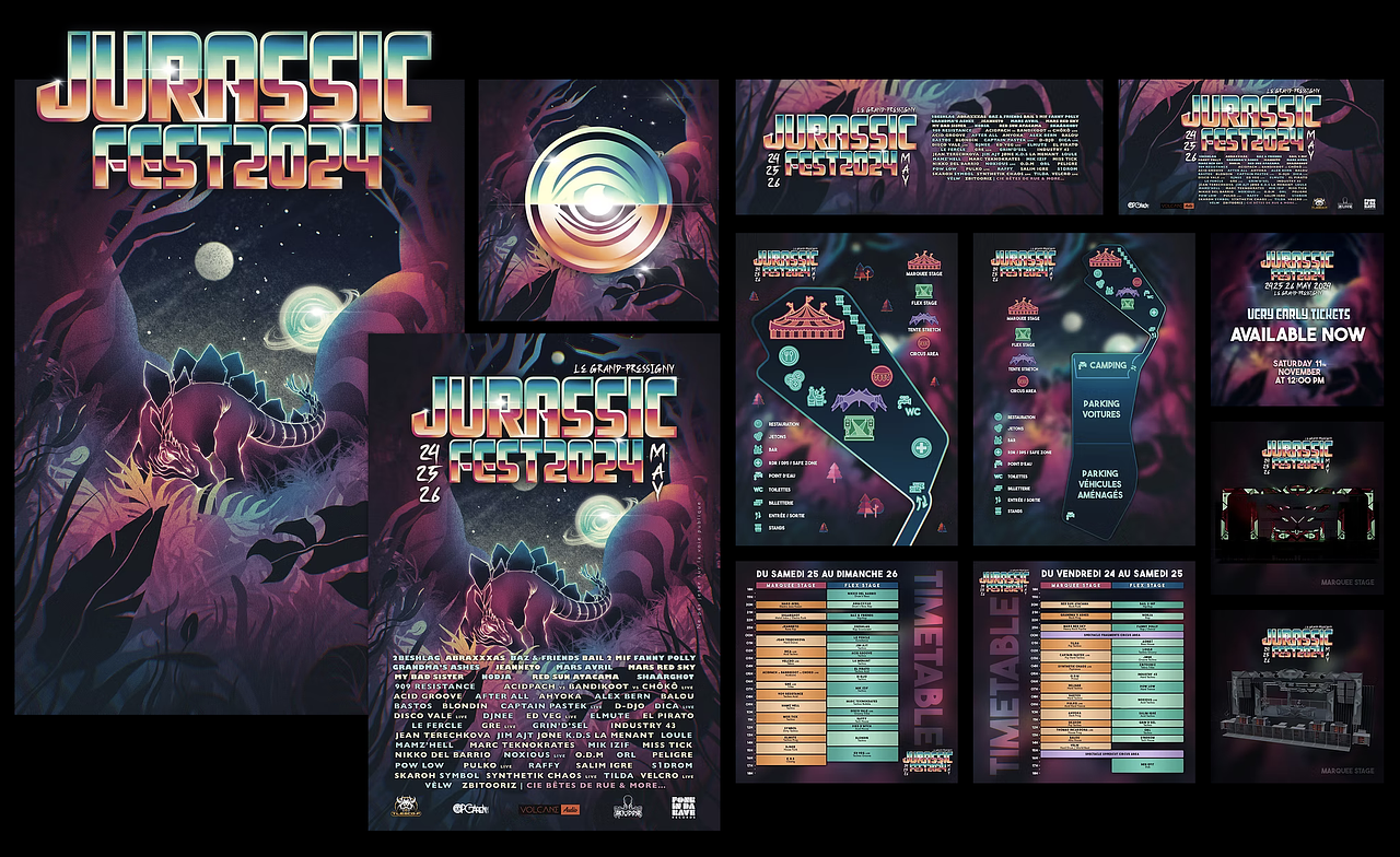 Direction Artistique visuels Festival