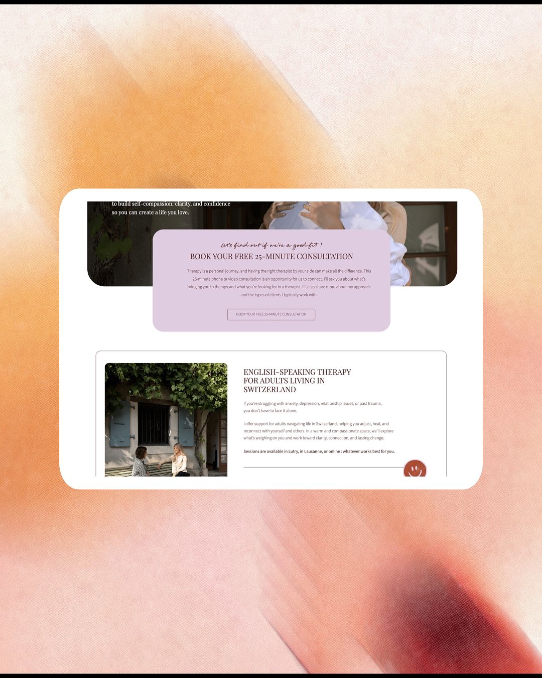 Landing page Ashley Allen