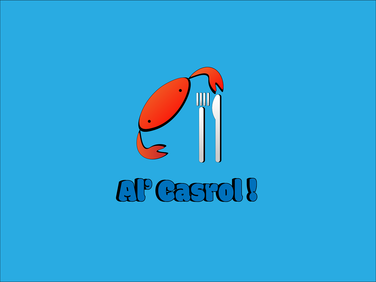 Logo restaurant spécialité de la mer