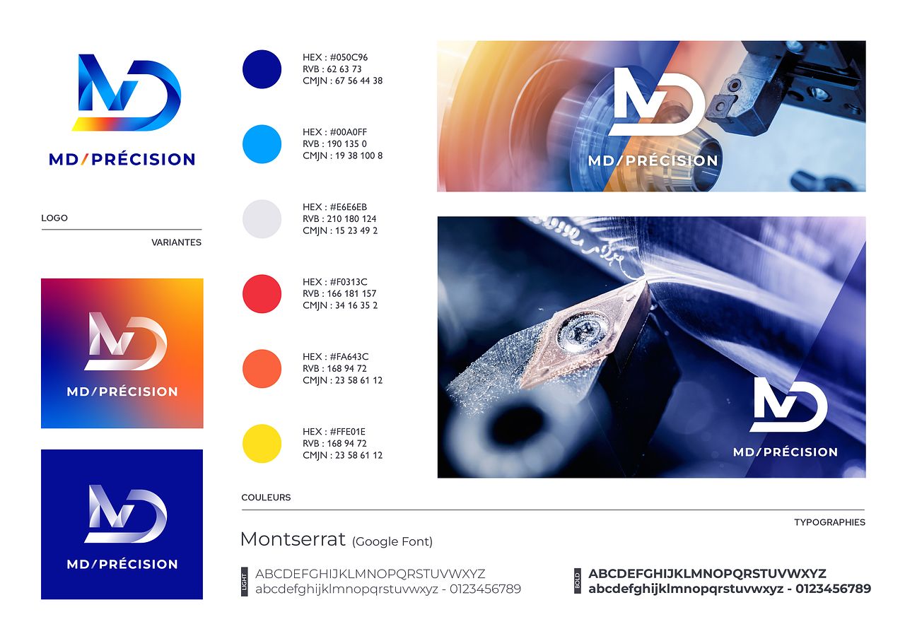 Identité visuel MD Précision