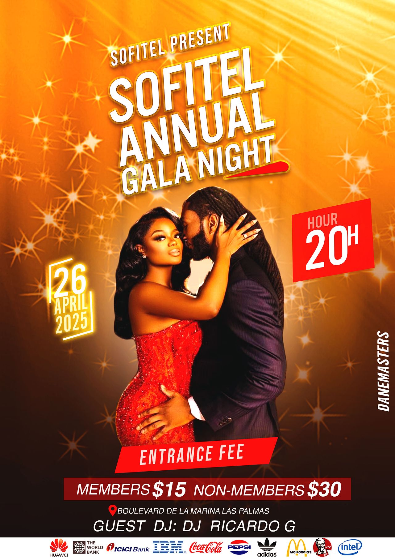 Affiche de soirée