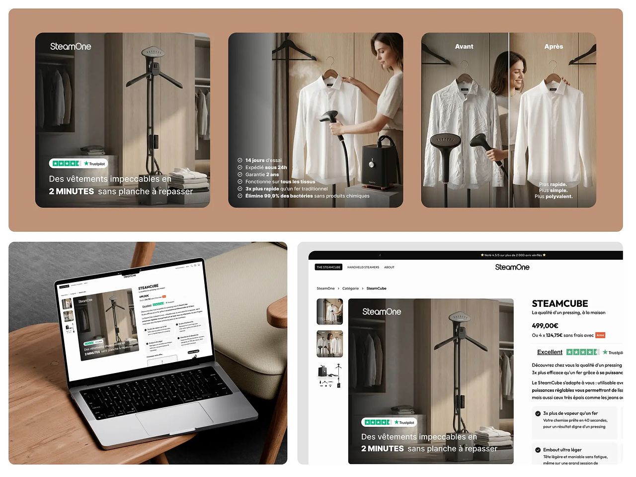 E-commerce · Optimisation de fiche produit UX/UI