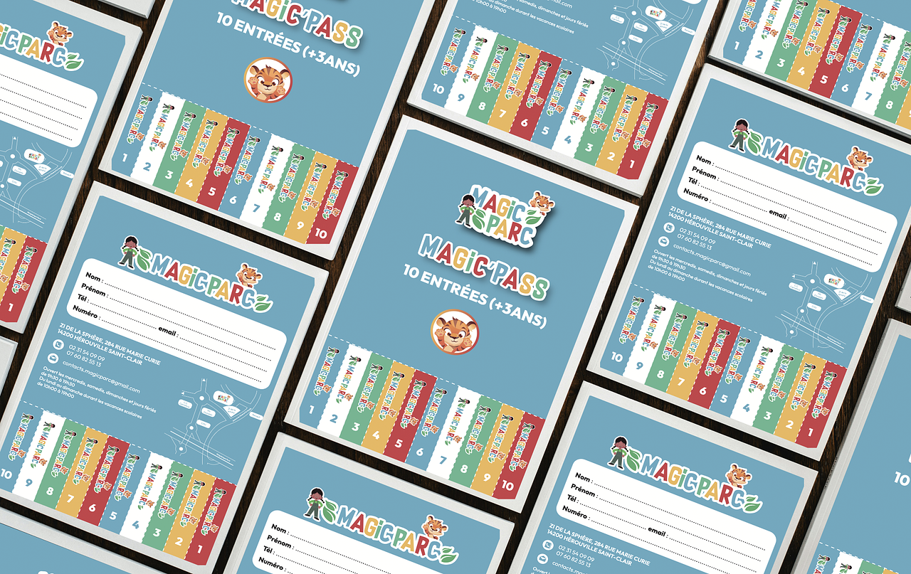Magic Parc - supports de com
