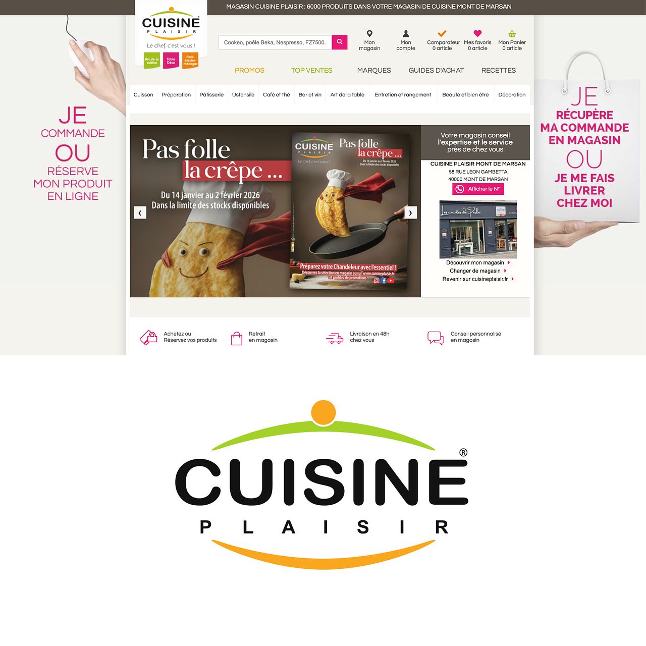 Branding Cuisine Plaisir