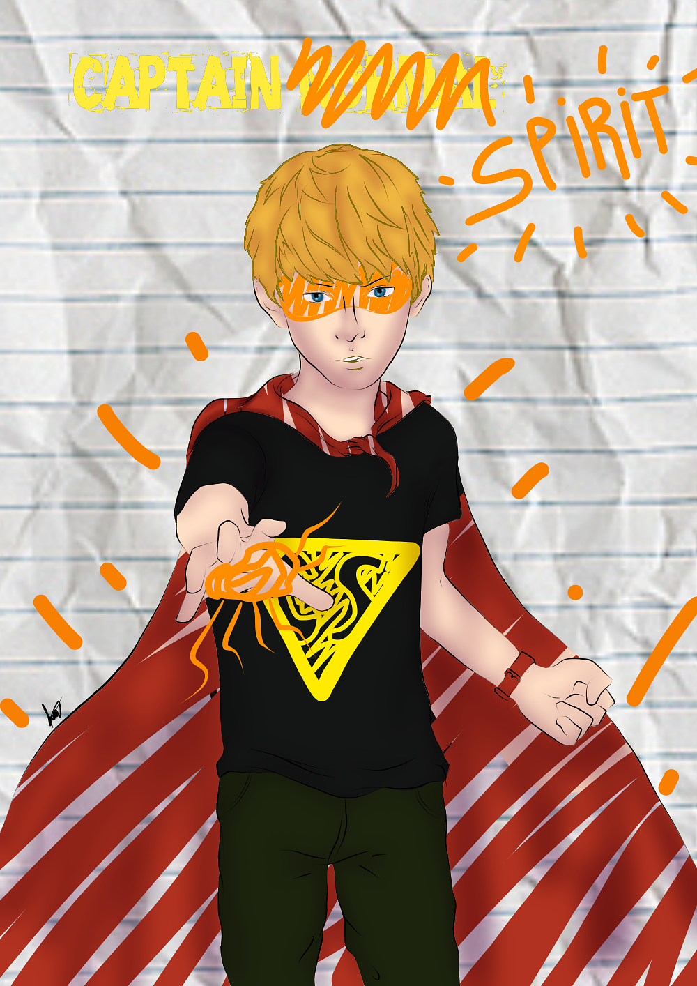 Fan art : Captain Spirit