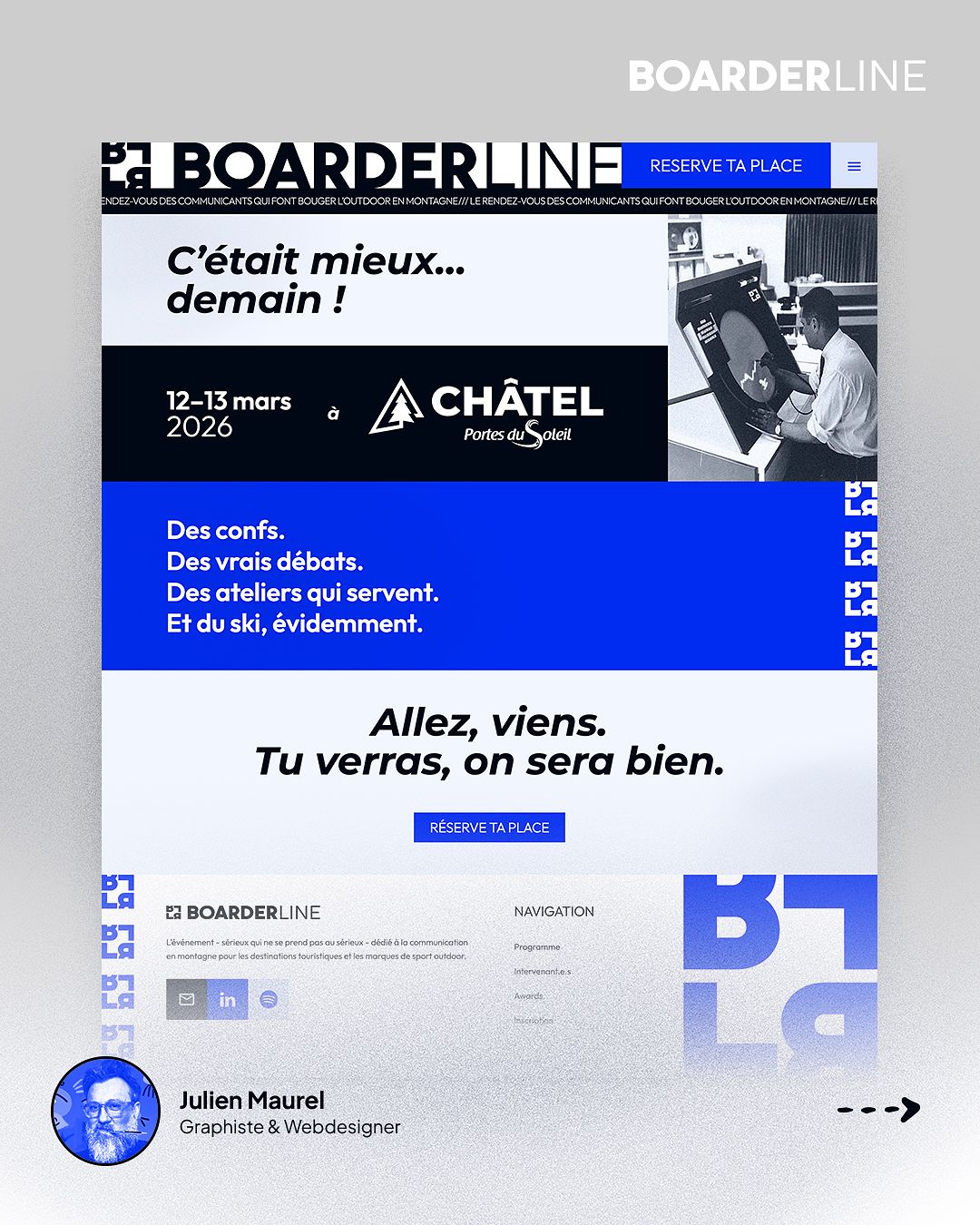 Un UI design lisible et contrasté