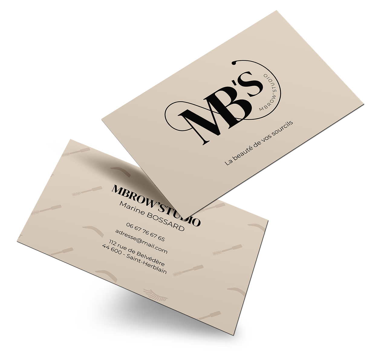 Carte de visite MB Studio