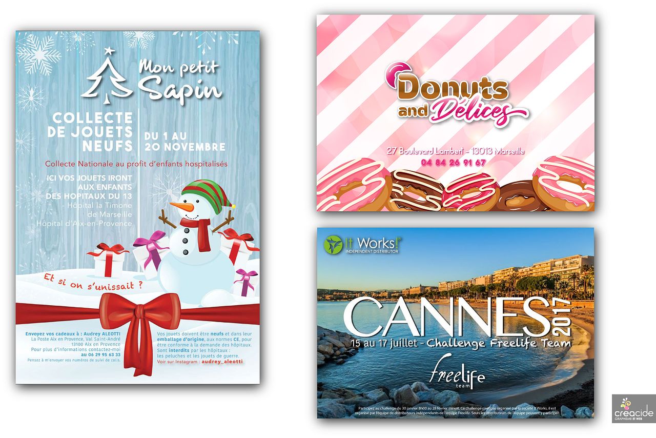 Planche d'affiches