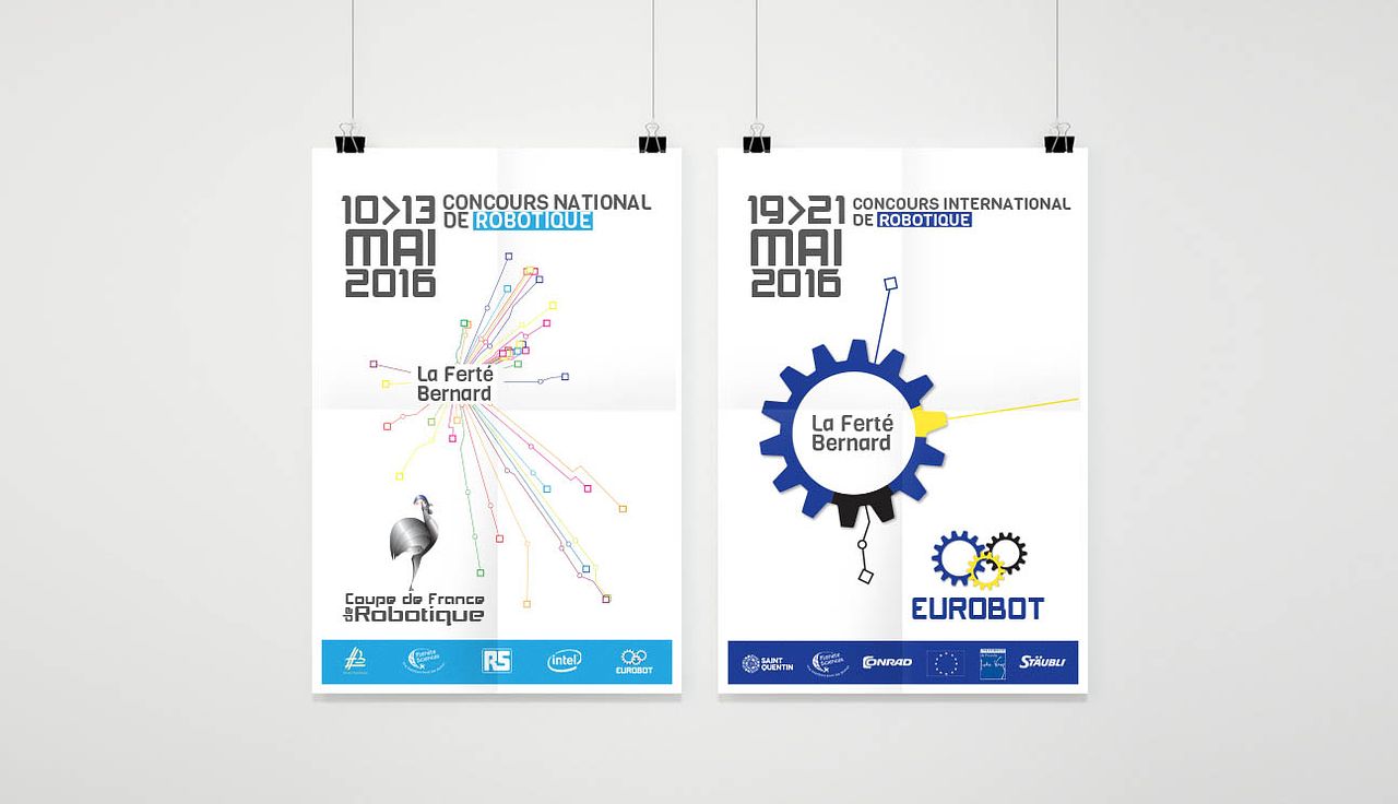 Affiches pour concours national et international 