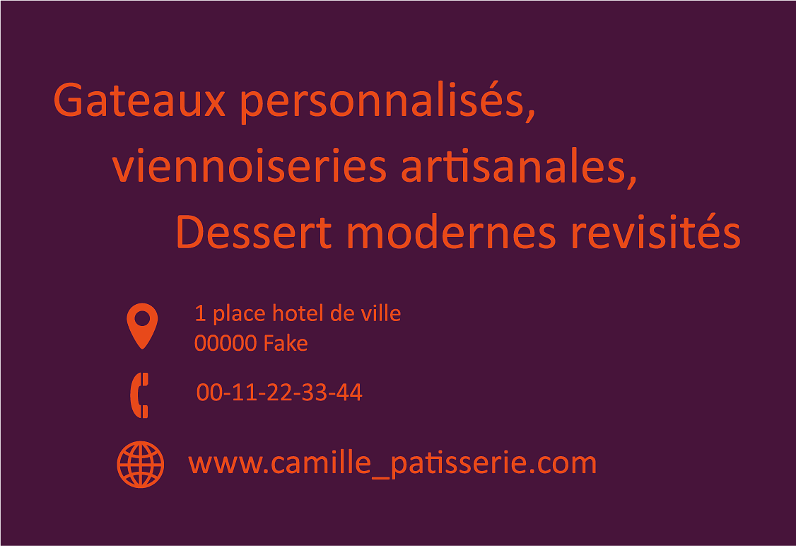 Camille patisserie