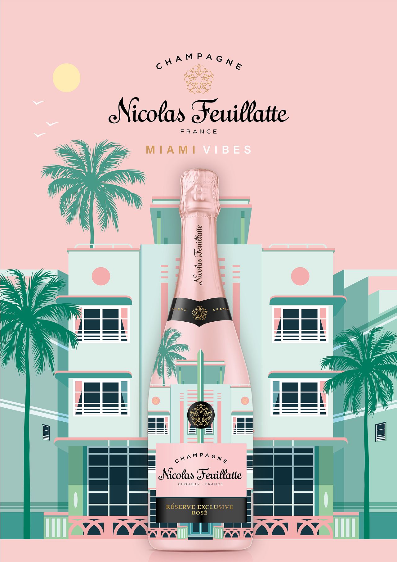 Visuel pub Nicolas Feuillatte