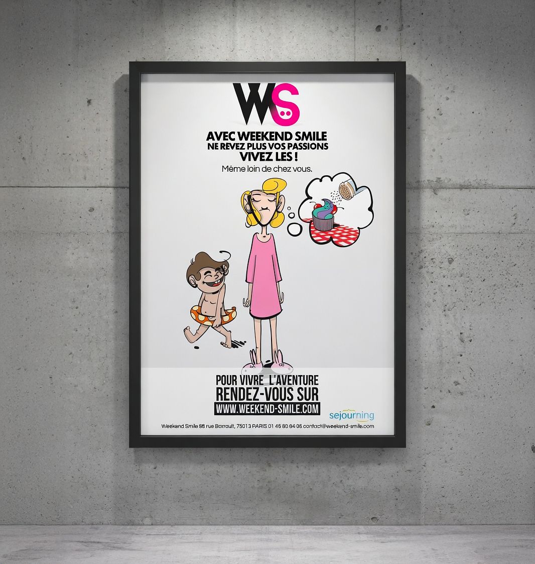 Illustration Affiche Publicitaire