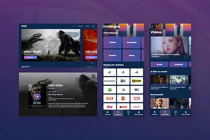 UX UI Design | Service VOD