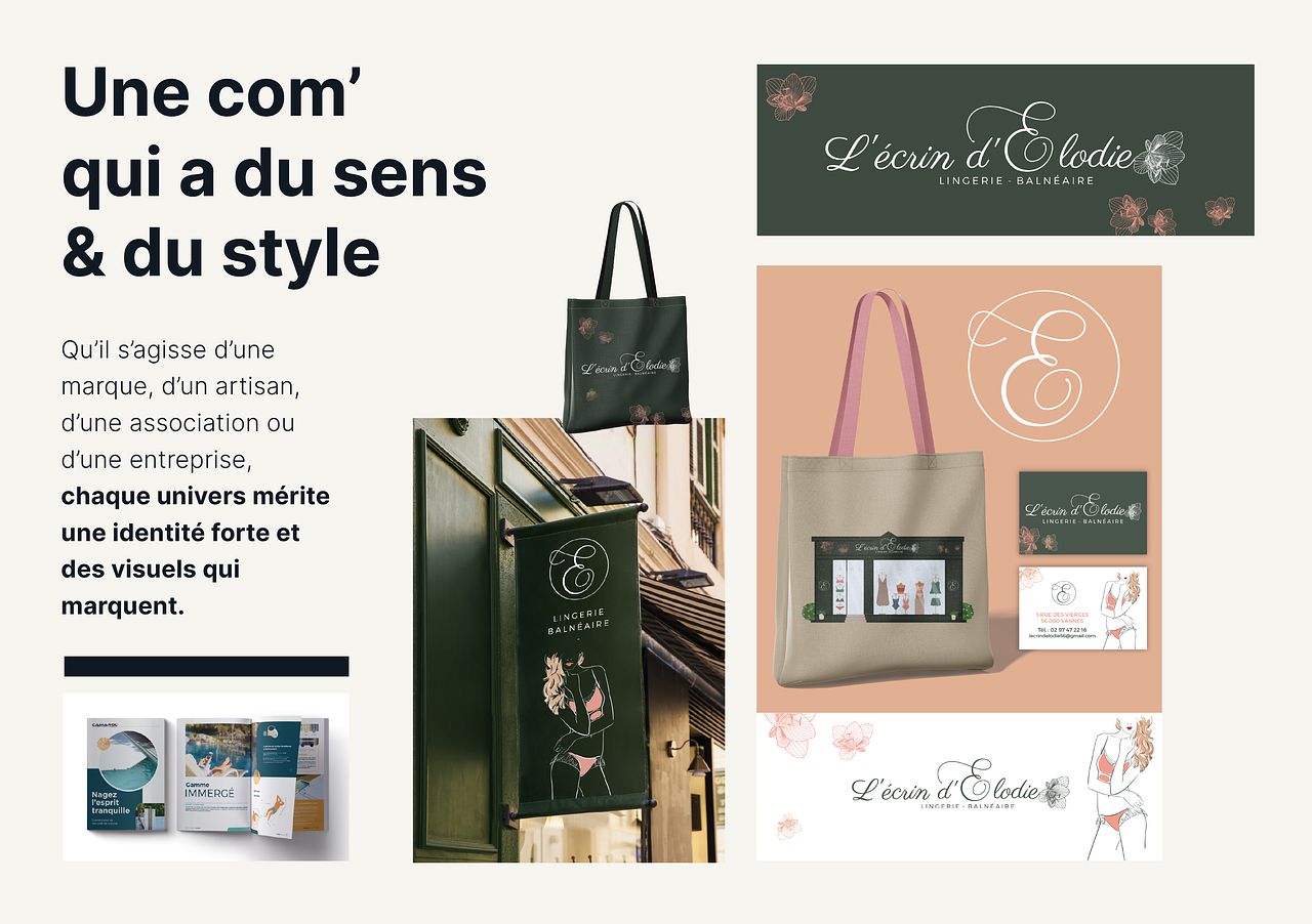 Une com' qui a du sens & du style