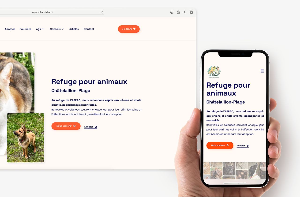 Site web association